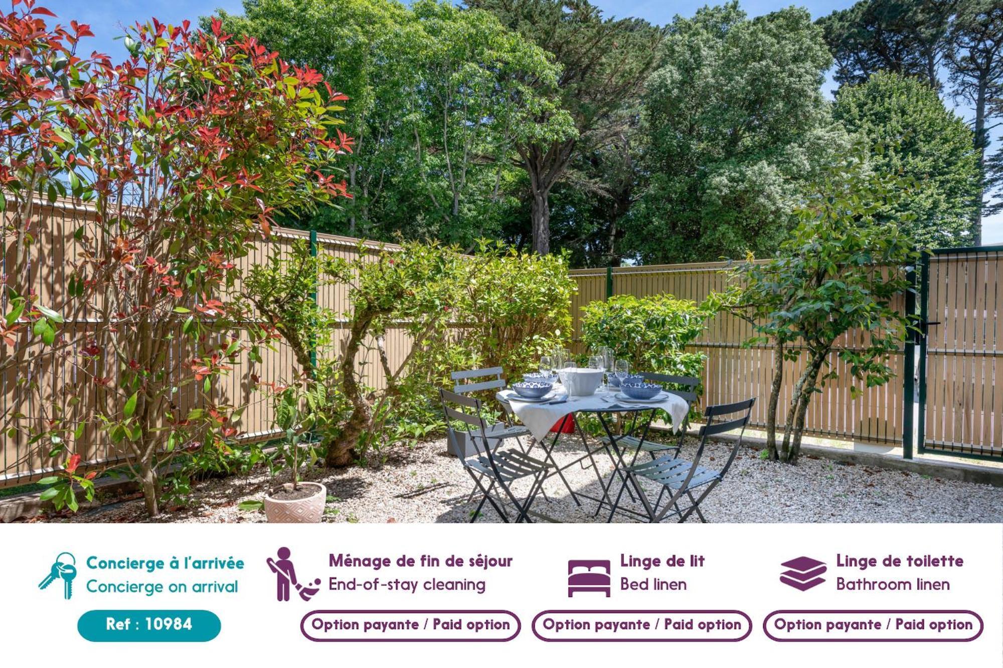 Rez-De-Jardin Pour 3 Personnes Proche De La Plage 波尔尼克 外观 照片